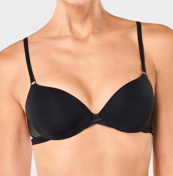 Sloggi S SYMMETRY WHP biustonosz usztywniany czarny  rozmiar 70C