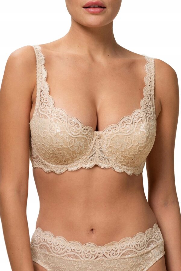 Triumph biustonosz usztywniany brązowy Amourette 300 Whp X rozmiar 70F