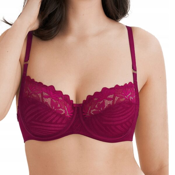 Biustonosz miękki fioletowy Florentine r. 75D