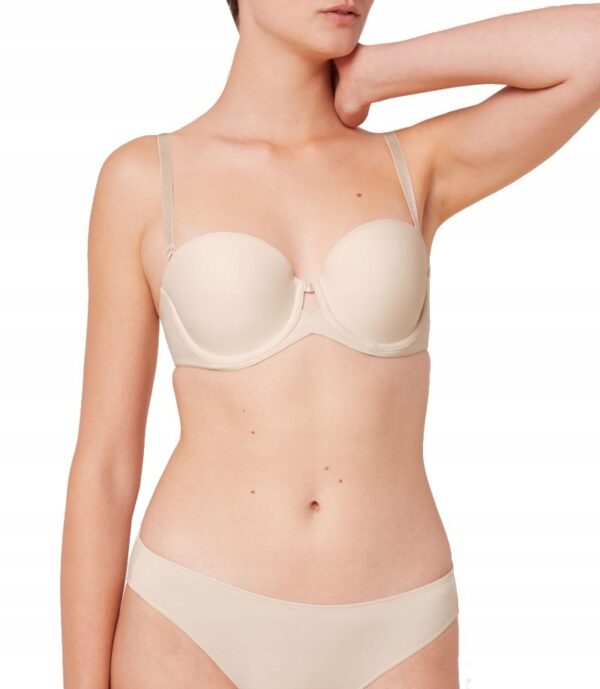 Triumph Pure Micro WDP biustonosz bardotka,  r. 85B