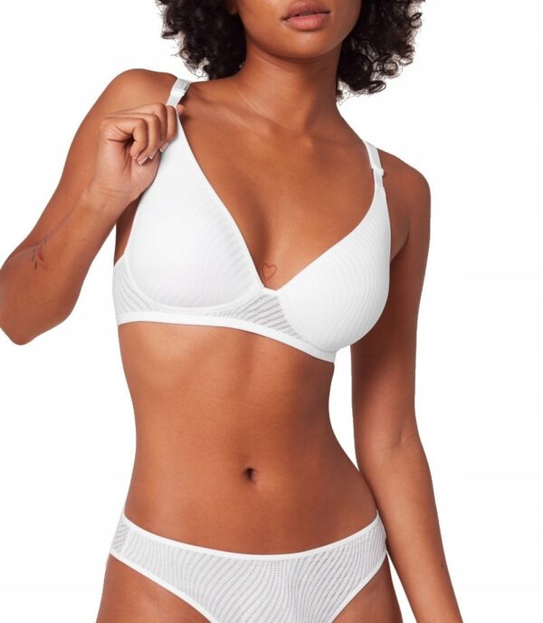 Triumph Harmony Spotlight P EX biustonosz usztywniany biały rozmiar 80D