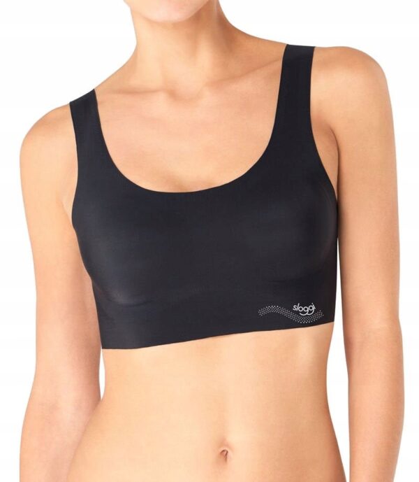 Sloggi Zero Feel Top biustonosz usztywniany czarny r. XS