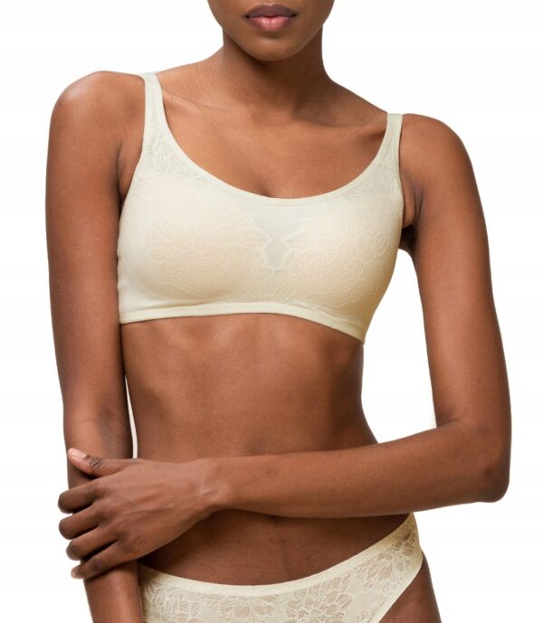 Triumph Fit Smart P biustonosz usztywniany beżowy rozmiar M