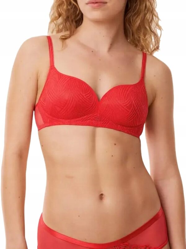 Triumph Delightful Spotlight P biustonosz usztywniany czerwony rozmiar 85C