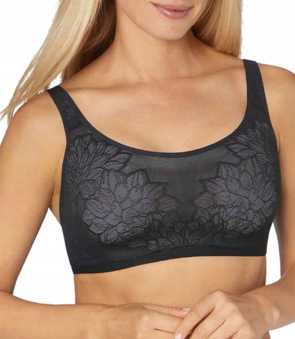 Triumph Lift Smart P EX biustonosz usztywniany czarny rozmiar XL