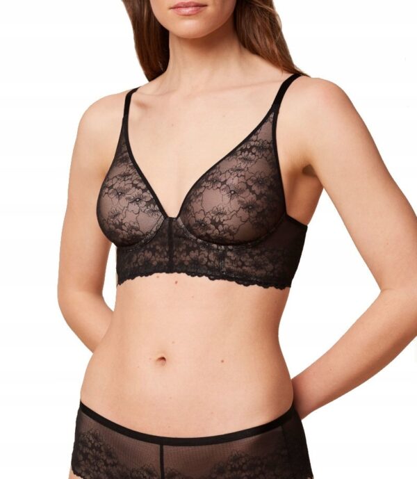 Triumph Bright Spotlight P biustonosz usztywniany czarny rozmiar 75D