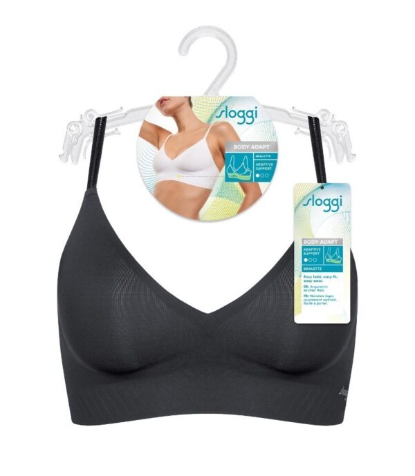 Sloggi Biustonosz BODY ADAPT Bralette Bezfiszbinowy, Komfortowy rozm. L+