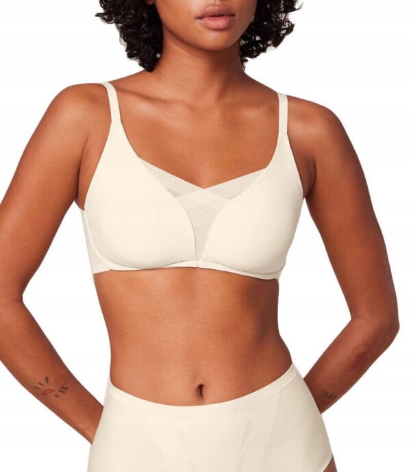 Triumph Shape Smart P biustonosz usztywniany beżowy rozmiar XL