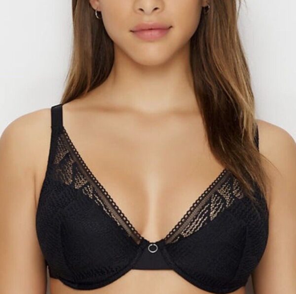 Chantelle biustonosz usztywniany czarny Erika rozmiar 80E