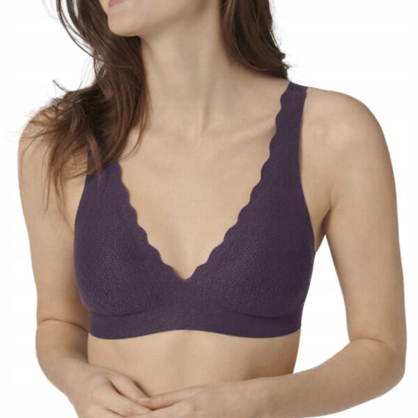 Sloggi Damski biustonosz Zero Feel Lace, Blackcurrant Juice, M