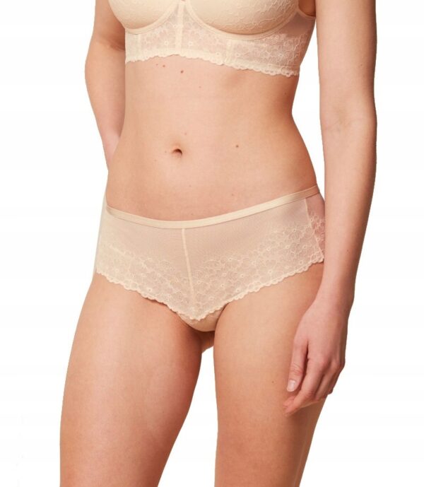 FIGI koronkowe MAJTKI DAMSKI Triumph Bright Spotlight Hipster czarne 44