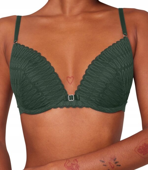 Triumph Aura Spotlight T WHU biustonosz push-up zielony rozmiar 75E