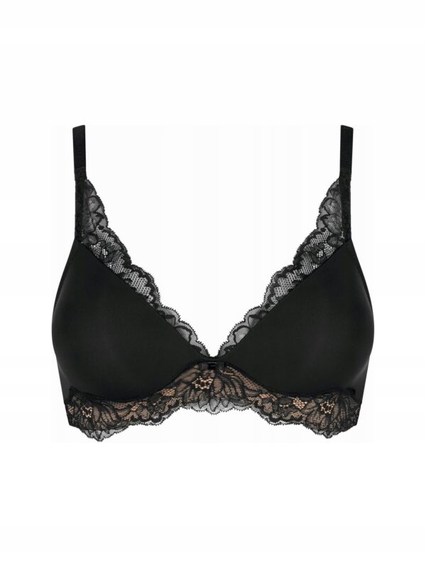 Triumph Amourette Charm P biustonosz półusztywniany czarny rozmiar 80C